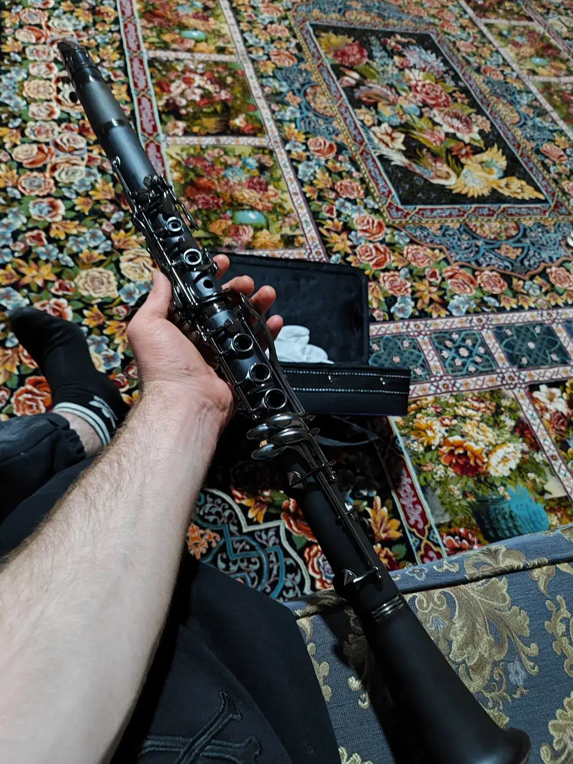 کلارینت(قره نی)|سازهای بادی|همدان, |دیوار