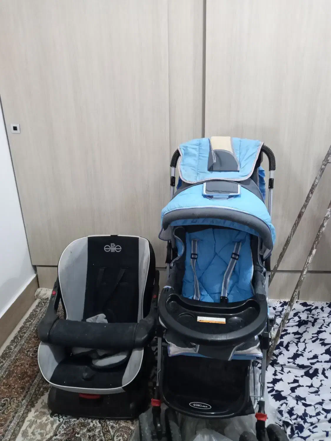 گهواره، کالسکه و صندلی ماشین بچه|کالسکه و لوازم جانبی|کوهدشت, |دیوار