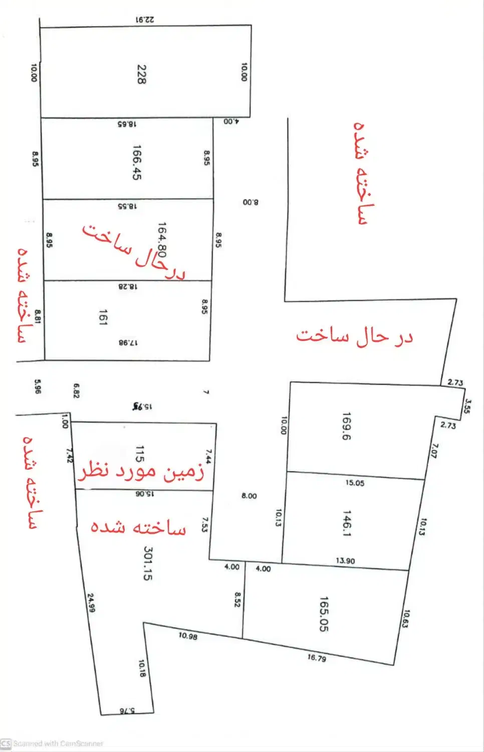 قواره زمین در خیابان امام رضا|فروش زمین و ملک کلنگی|بافق, |دیوار