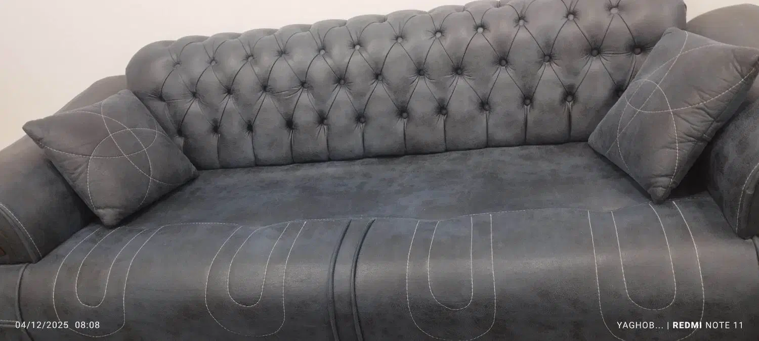 کاناپه سه نفره|مبلمان خانگی و میز عسلی|شفت, |دیوار