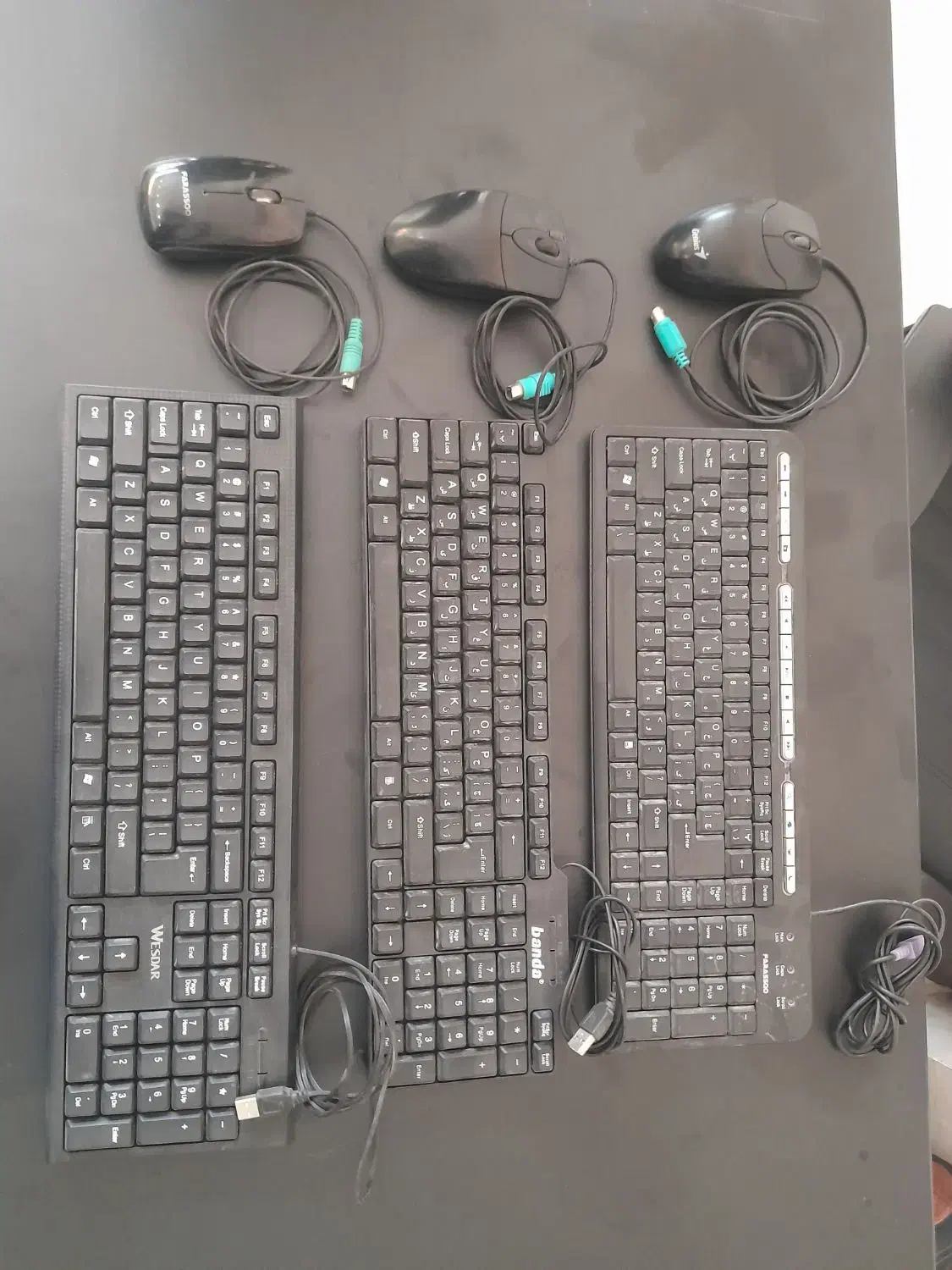 فروش کیبورد و موس کاملا سالم|قطعات و لوازم جانبی رایانه|فردیس, فردیس|دیوار