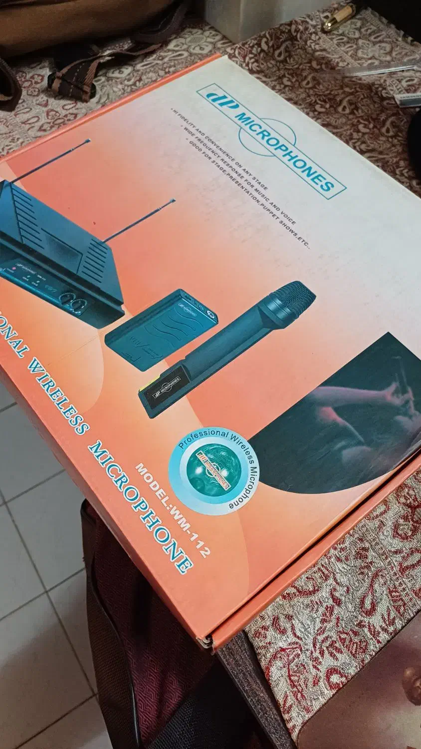 میکروفن بی سیم دو دسته دستی و یقه ای|صوتی و تصویری|پیشوا, |دیوار