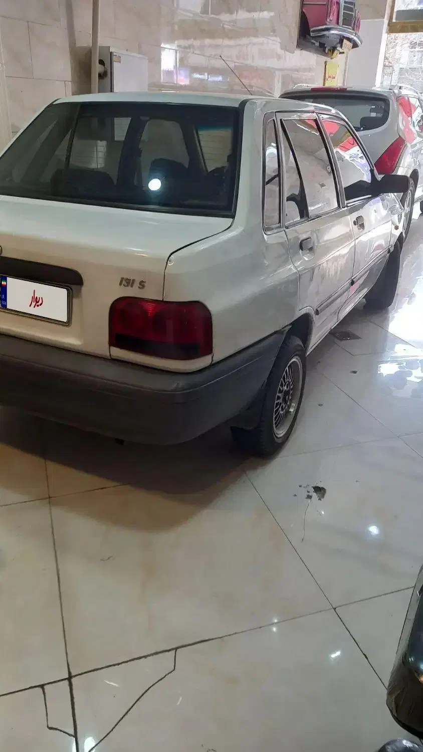 پراید ۸۷سفید|خودرو سواری و وانت|تهران, تهرانسر مرکزی|دیوار