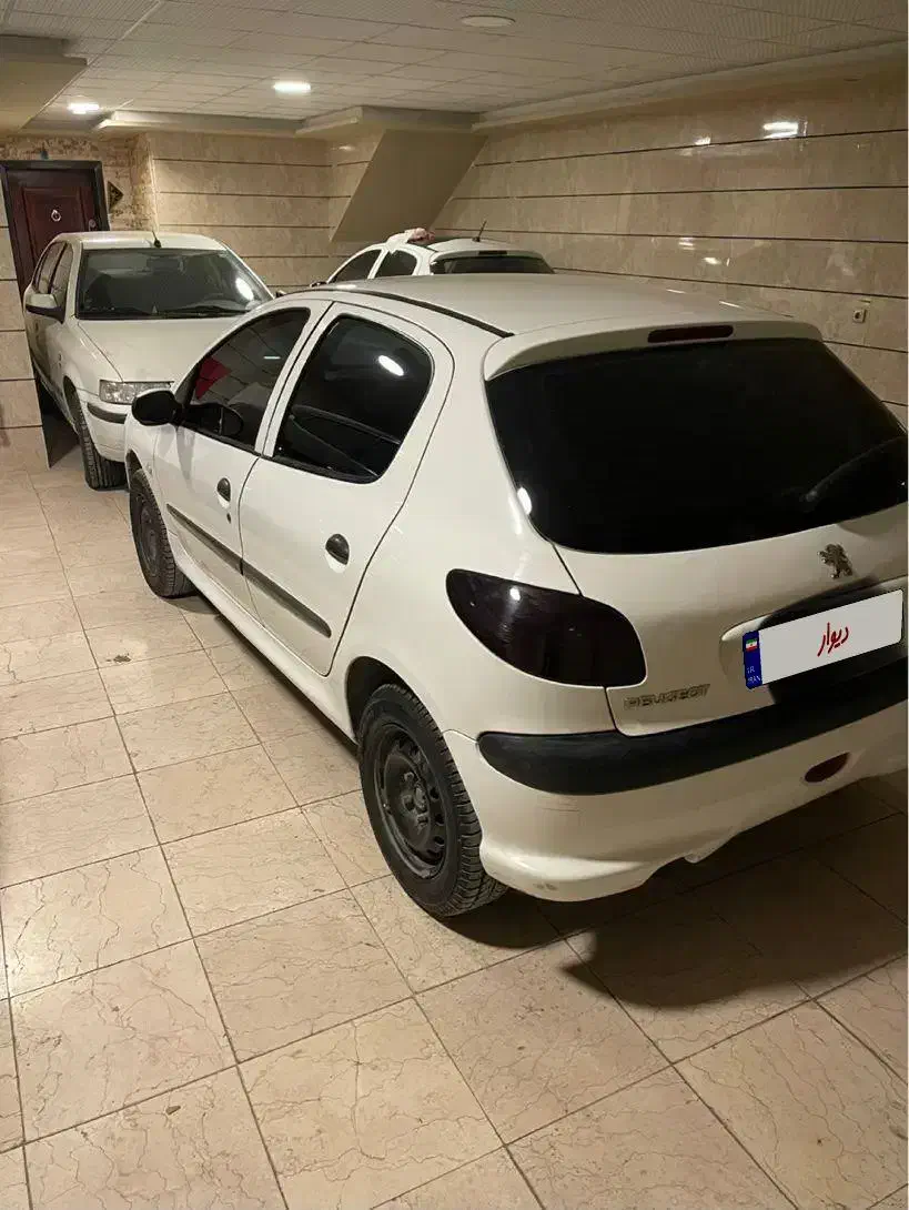 ۲۰۶ تیپ ۲ مدل ۸۹|خودرو سواری و وانت|خرم‌آباد, |دیوار