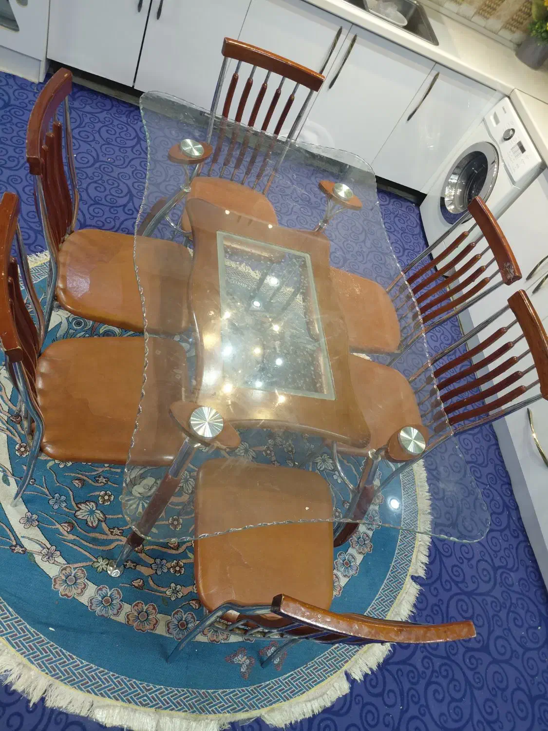 میز نهار خوری|میز و صندلی غذاخوری|بندر ماهشهر, |دیوار