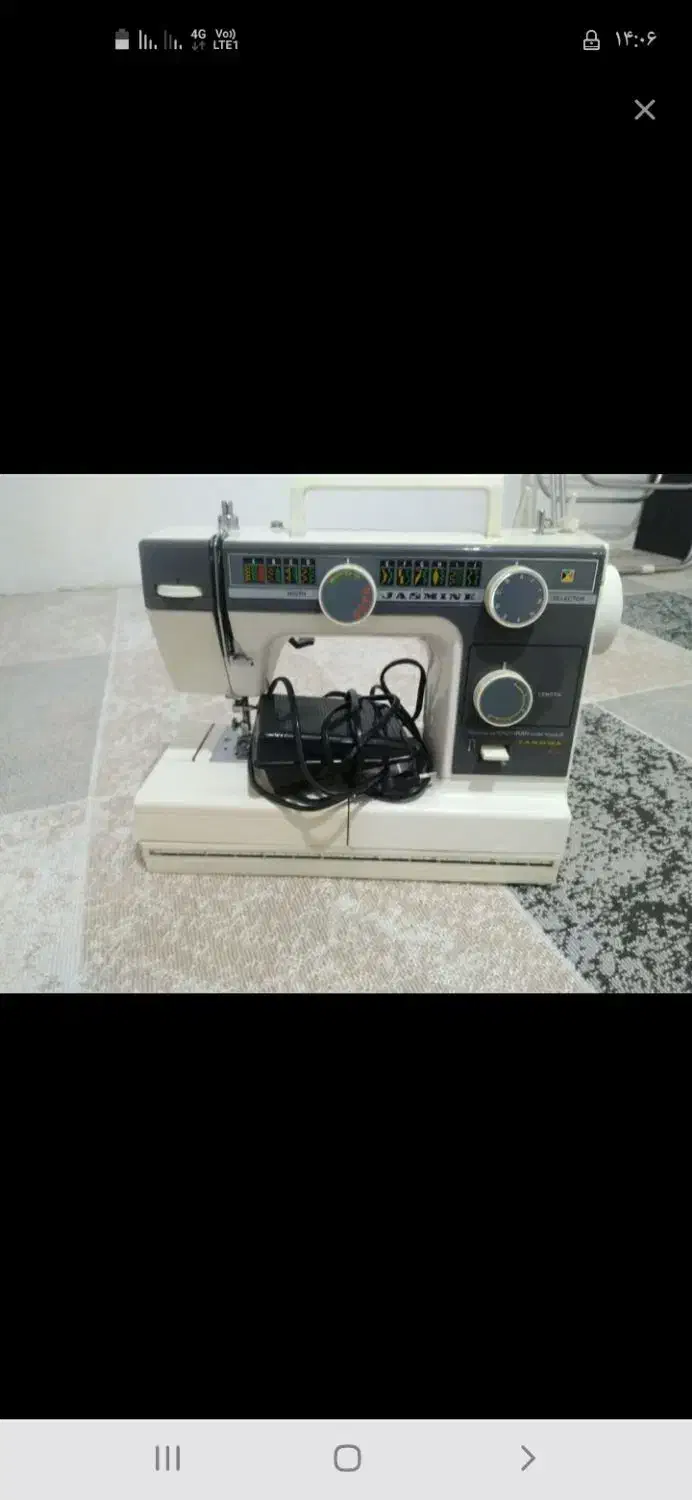 چرخ خیاطی جاسمین|چرخ خیاطی و ریسندگی|کوهدشت, |دیوار