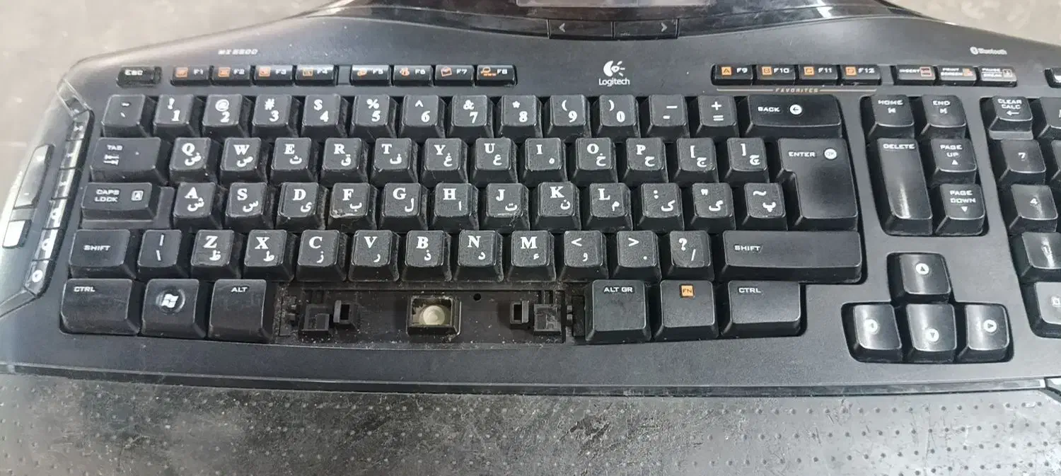 کیبورد بی سیم لاجتیک|قطعات و لوازم جانبی رایانه|پردیس, فاز ۸|دیوار