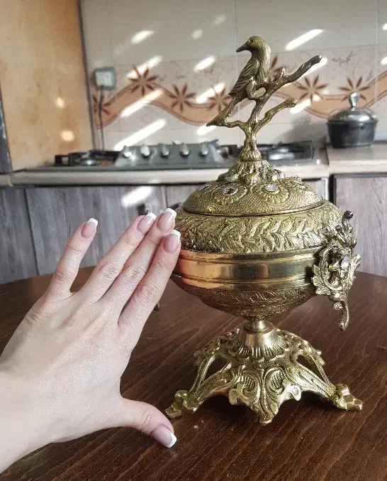 شکلات خوری برنجی|ظروف سرو و پذیرایی|تهران, دژکام|دیوار