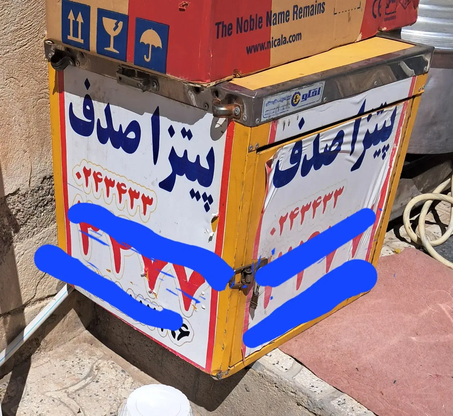 فروش باکس پیک موتور حمل غدا تروتمیز|کافیشاپ و رستوران|سجاس رود, |دیوار