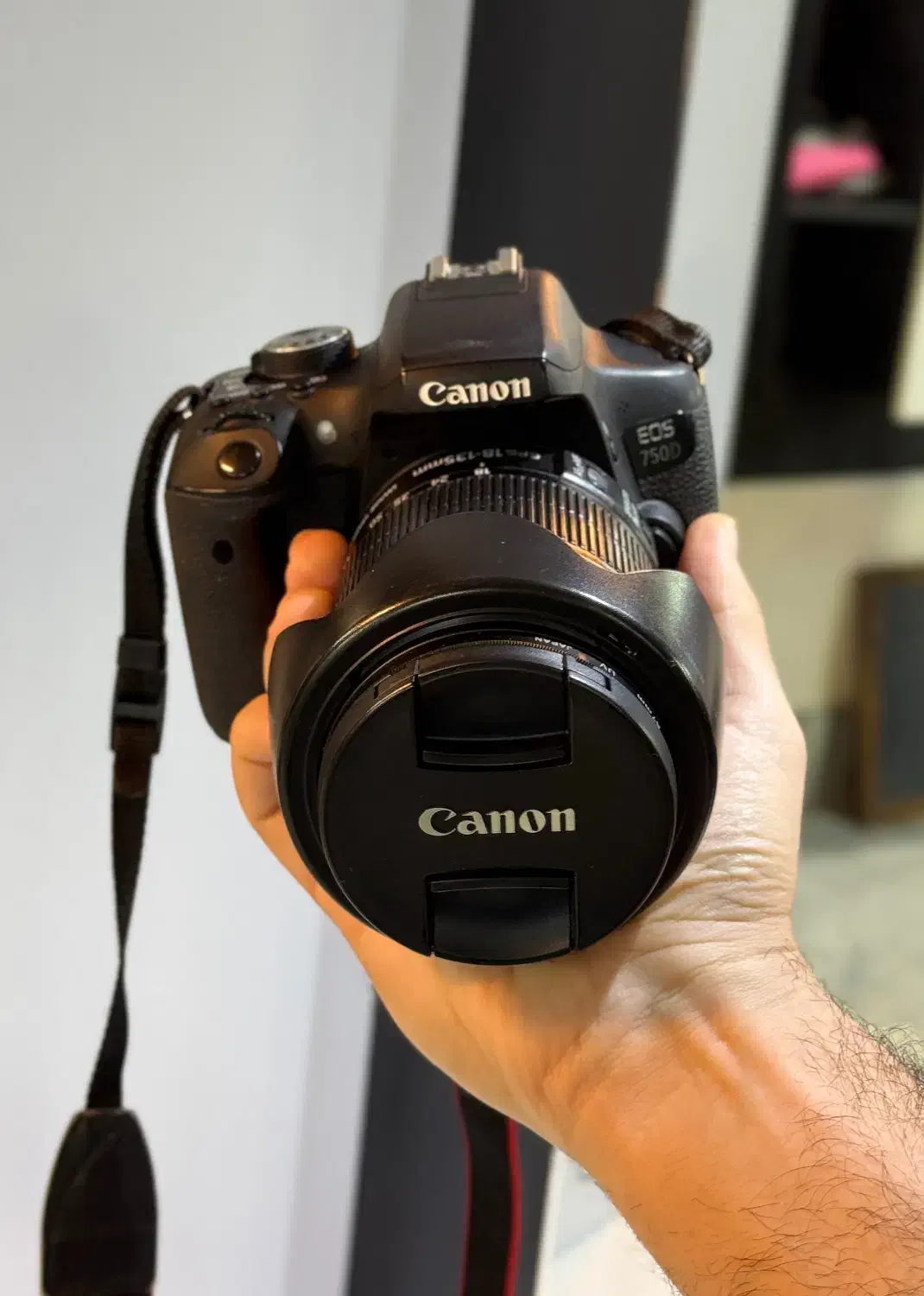 فروش دوربین Canon D750 لنز 135-18|دوربین عکاسی و فیلم‌برداری|قائم‌شهر, |دیوار