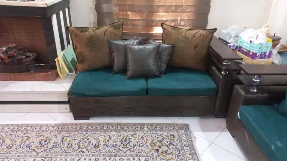 ست مبلمان پذیرایی+ راحتی|مبلمان خانگی و میز عسلی|تهران, جنت‌آباد شمالی|دیوار