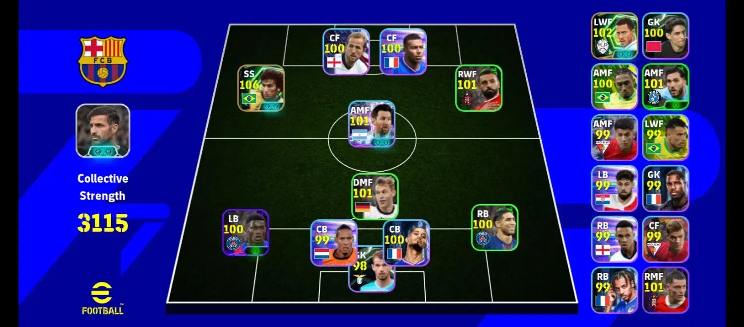 اکانت عالی efootball|کنسول، بازی ویدئویی و آنلاین|لردگان, |دیوار