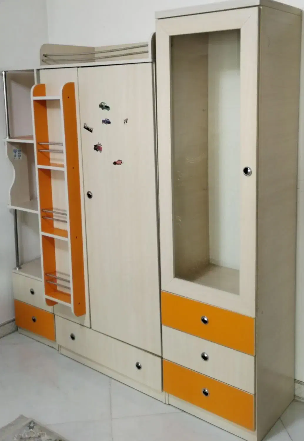 کمد بچه (سه تیکه)|جاکفشی، کمد، دراور|دماوند, گیلاوند|دیوار