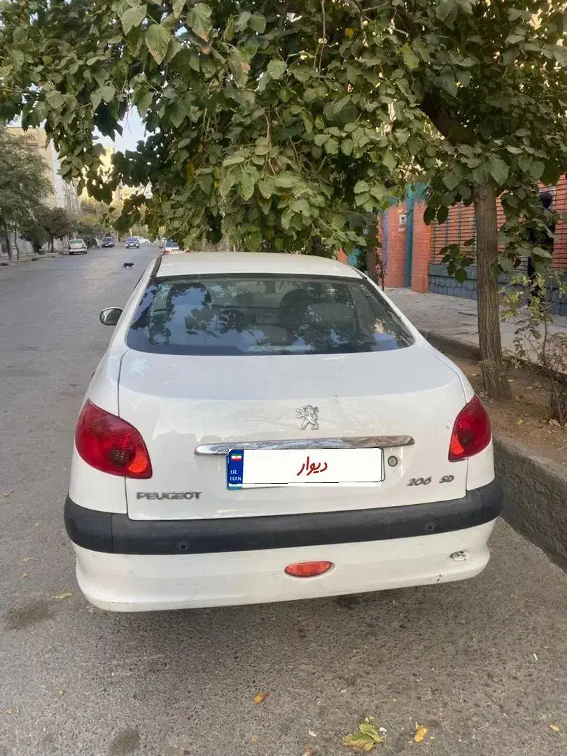 ماشین 206SDصندوق دار V8|خودرو سواری و وانت|مشهد, فاطمیه|دیوار