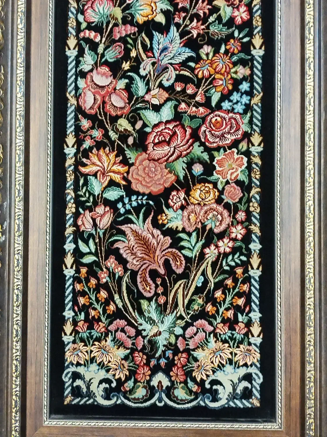 تابلو فرش دست بافت ابریشم|تابلو فرش|تهران, حکیمیه|دیوار