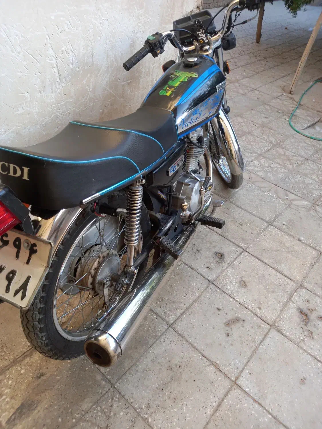 ۱۲۵مدل ۸۴|موتورسیکلت|نی‌ریز, |دیوار