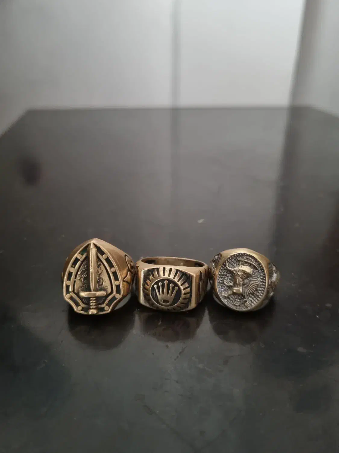 انگشتر مردانه بدل ضد زنگ|بدلیجات|خرمآباد, |دیوار