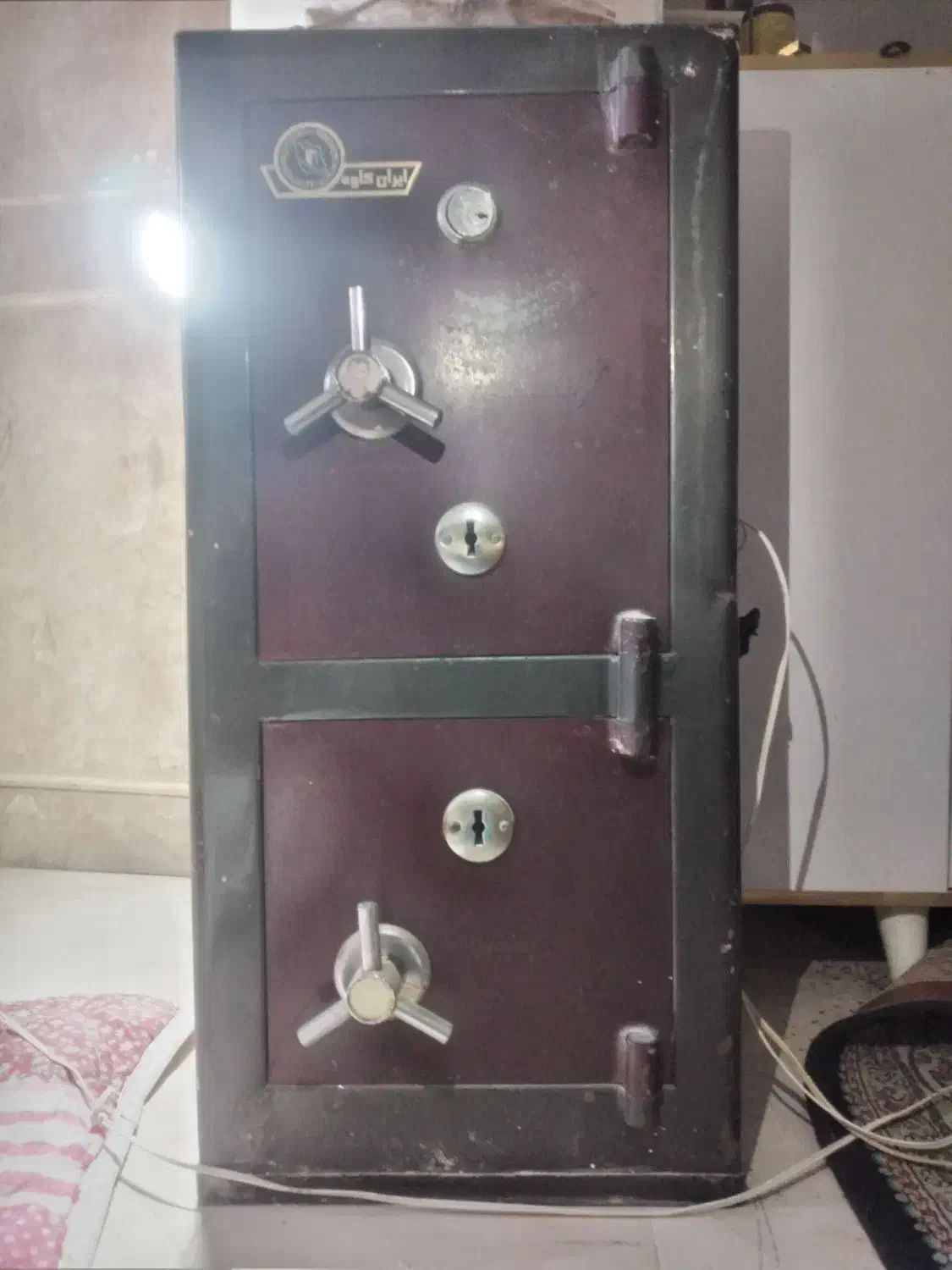 گاوصندوق ۲طبقه کارکرده تمیز|دفتر کار|اراک, |دیوار