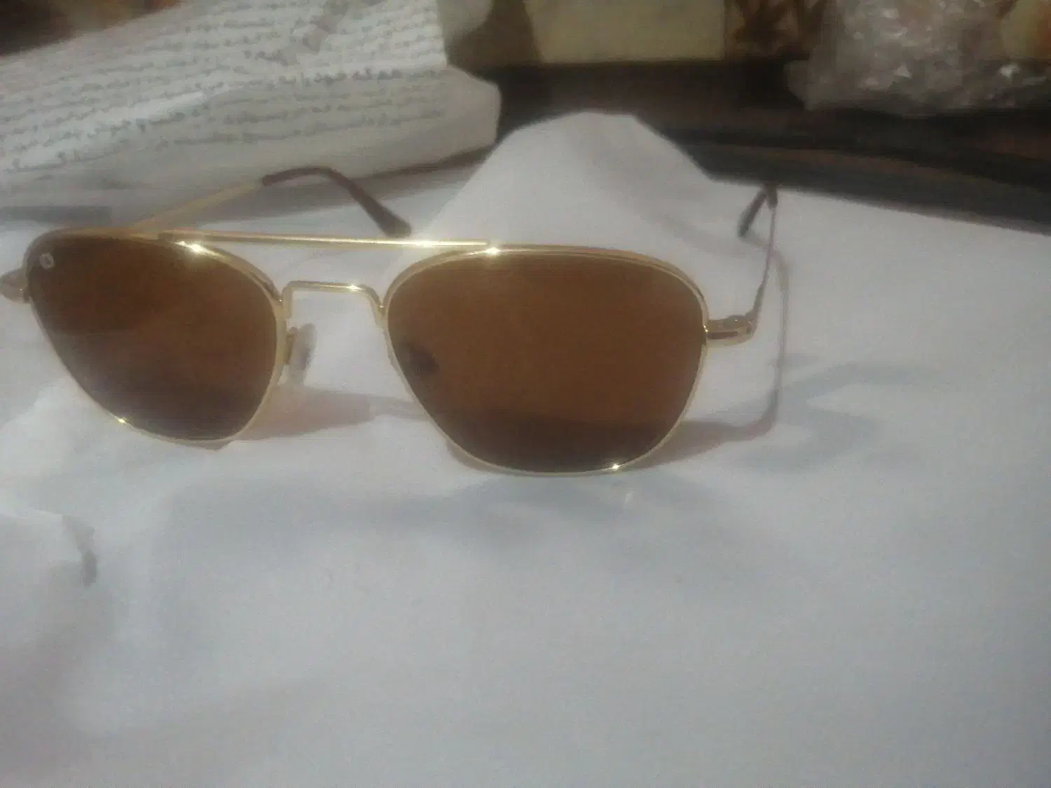 عینک دودی ریبن خلبانی اصل|زیورآلات و اکسسوری|صدرا-فارس, فاز ۱|دیوار