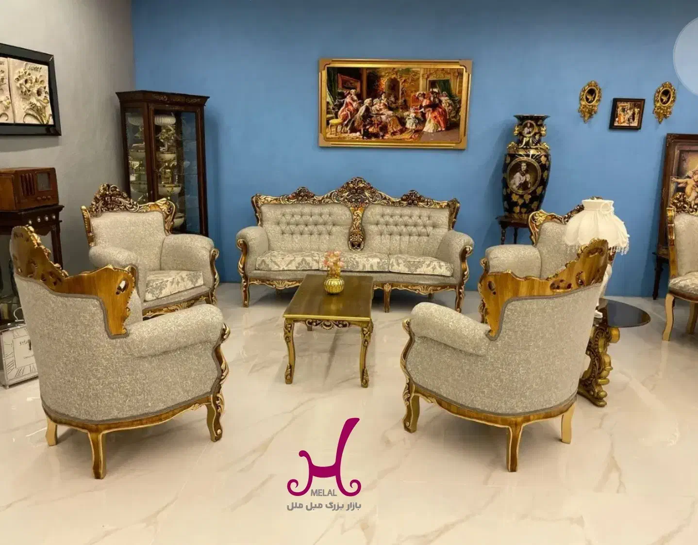 بازار بزرگ مبل ملل مجلسی یلدیز ۳۰ ماهه چک صیادی|مبلمان خانگی و میز عسلی|بندرعباس, |دیوار