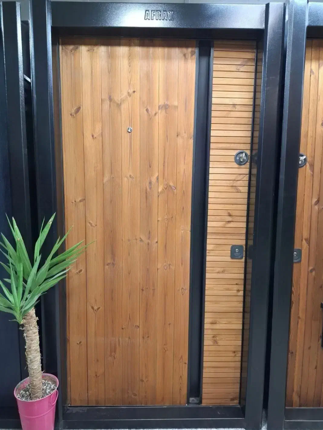 درب ضد سرقت ماکان  نرده استیل،پنجره upvc کد P027|مصالح و تجهیزات ساختمان|پل سفید, |دیوار