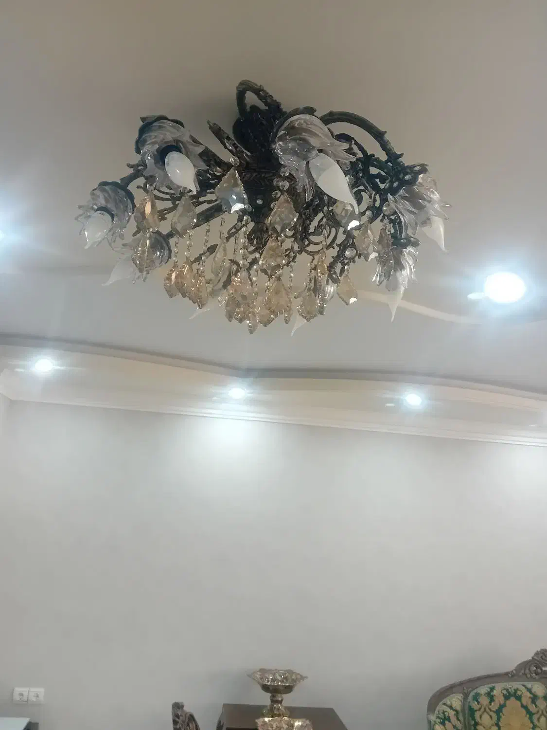 لوستر|لوستر و چراغ آویز|لاهیجان, شهرک سلمان فارسی|دیوار