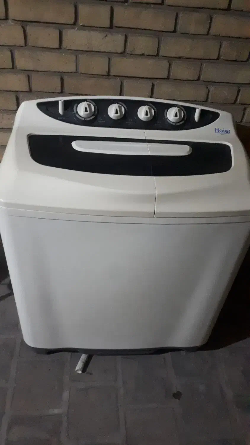 لباس شویی دوقلو ۸ کیلویی هایر تمیز|ماشین لباسشویی و خشککن لباس|قم, مسجد امام حسن|دیوار