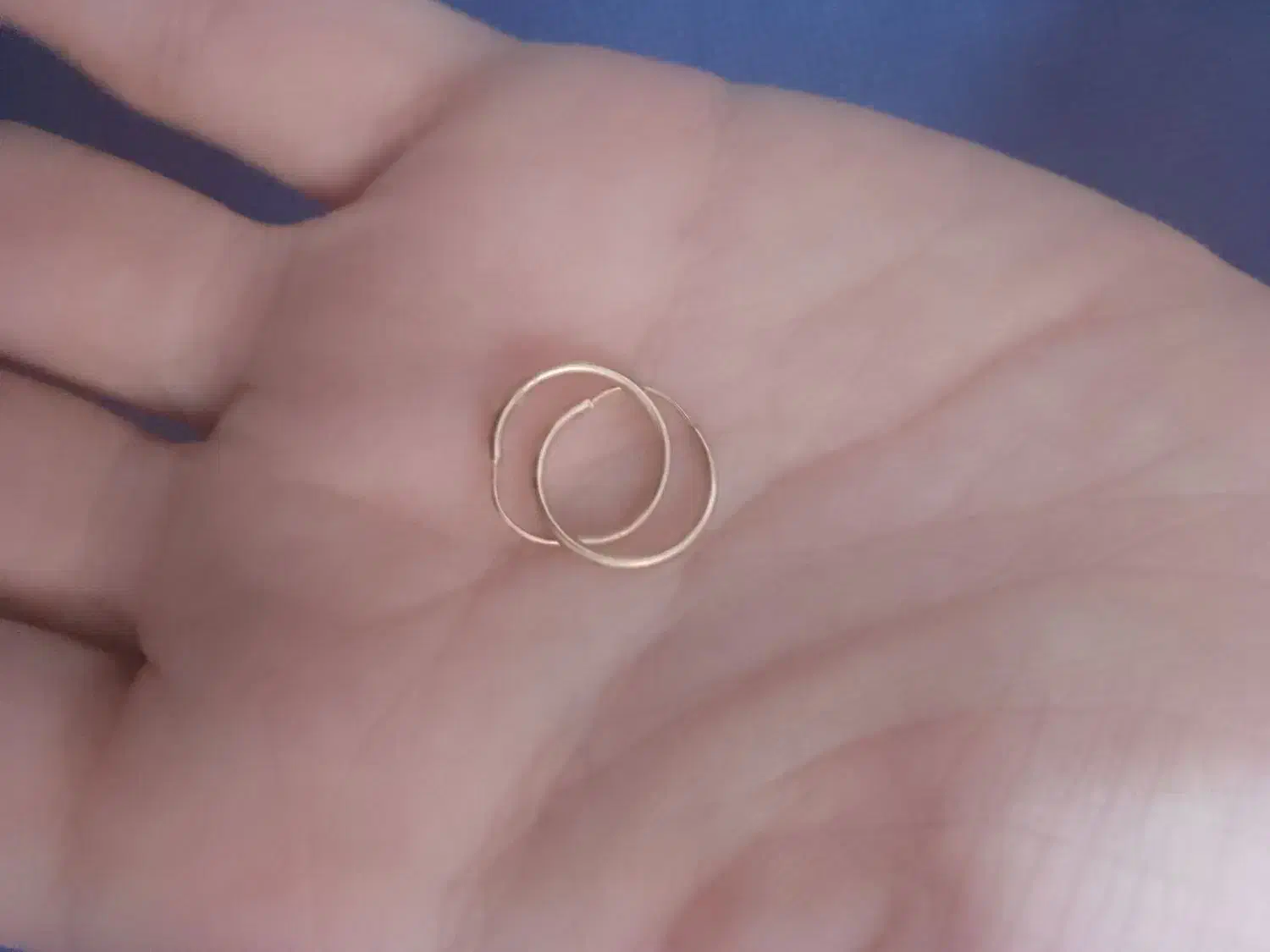 گوشواره حلقه ای طلا|جواهرات|کرج, المهدی|دیوار