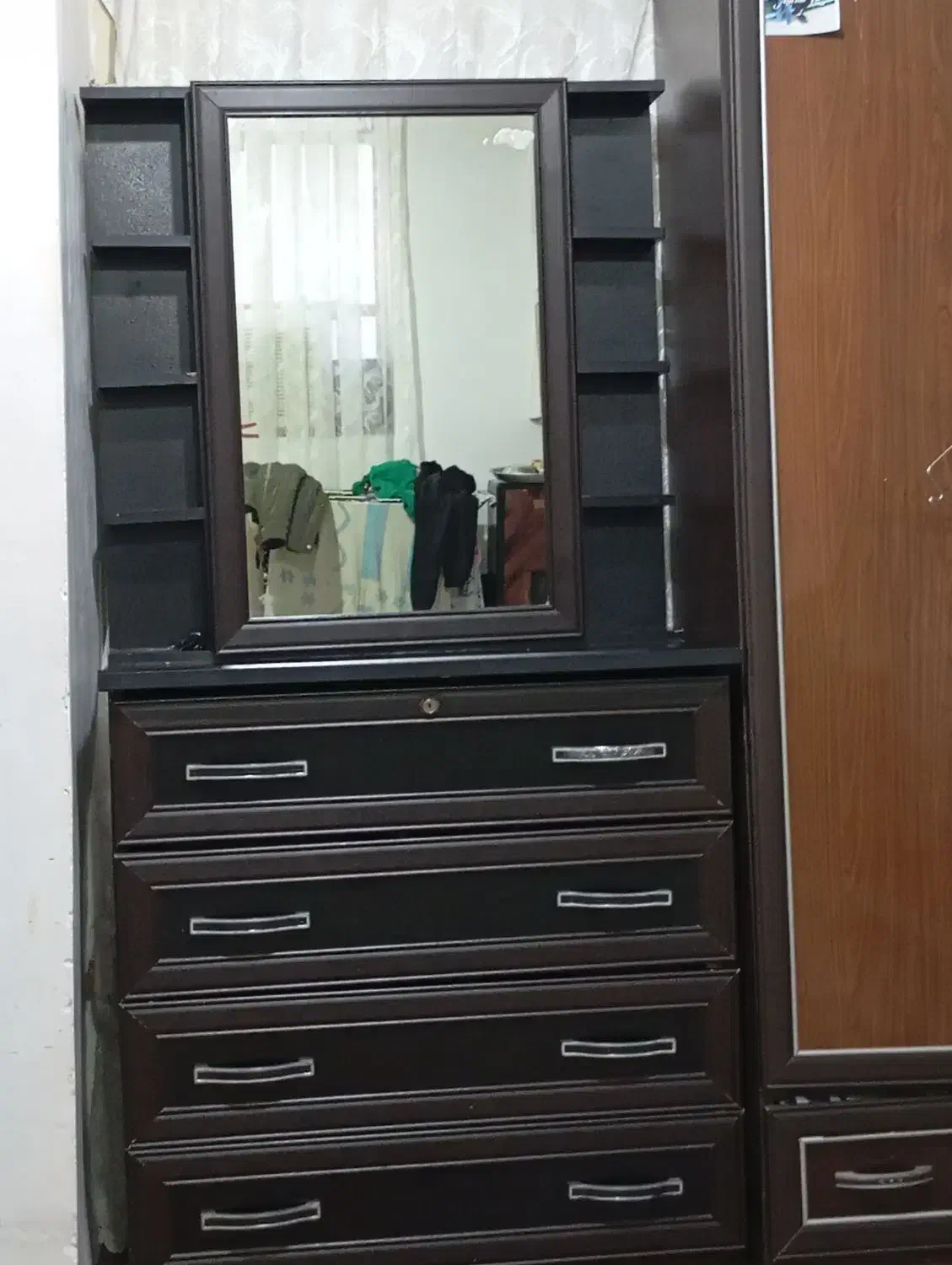 دراور اینه دار|جاکفشی، کمد، دراور|مینودشت, |دیوار