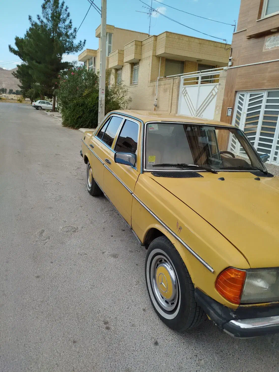 بنز کلاسیک مدل 1981 دانشجویی انژکتور موتور مشکی|خودرو کلاسیک|شهرضا, |دیوار