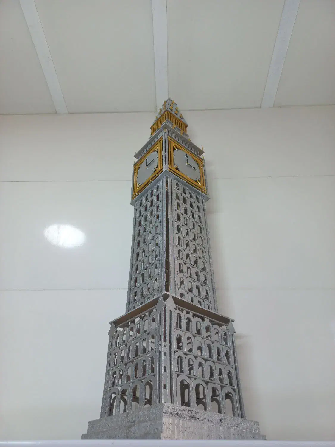 ماکت زیبای برج ساعت|مجسمه، تندیس، ماکت|دزفول, |دیوار