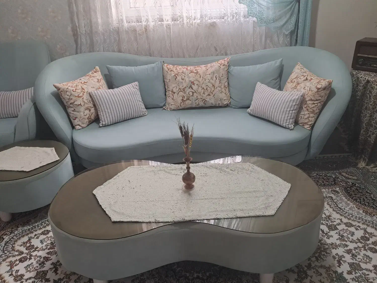 مبل راحتی ۸نفره|مبلمان خانگی و میز عسلی|قیدار, |دیوار