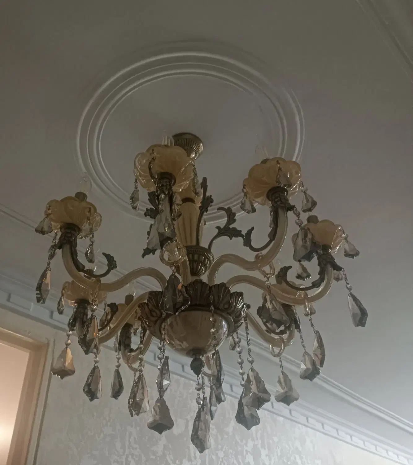 یک جفت لوستر هشت شاخه با یک عدد دیوار کوب|لوستر و چراغ آویز|اسلامشهر, مظفریه|دیوار