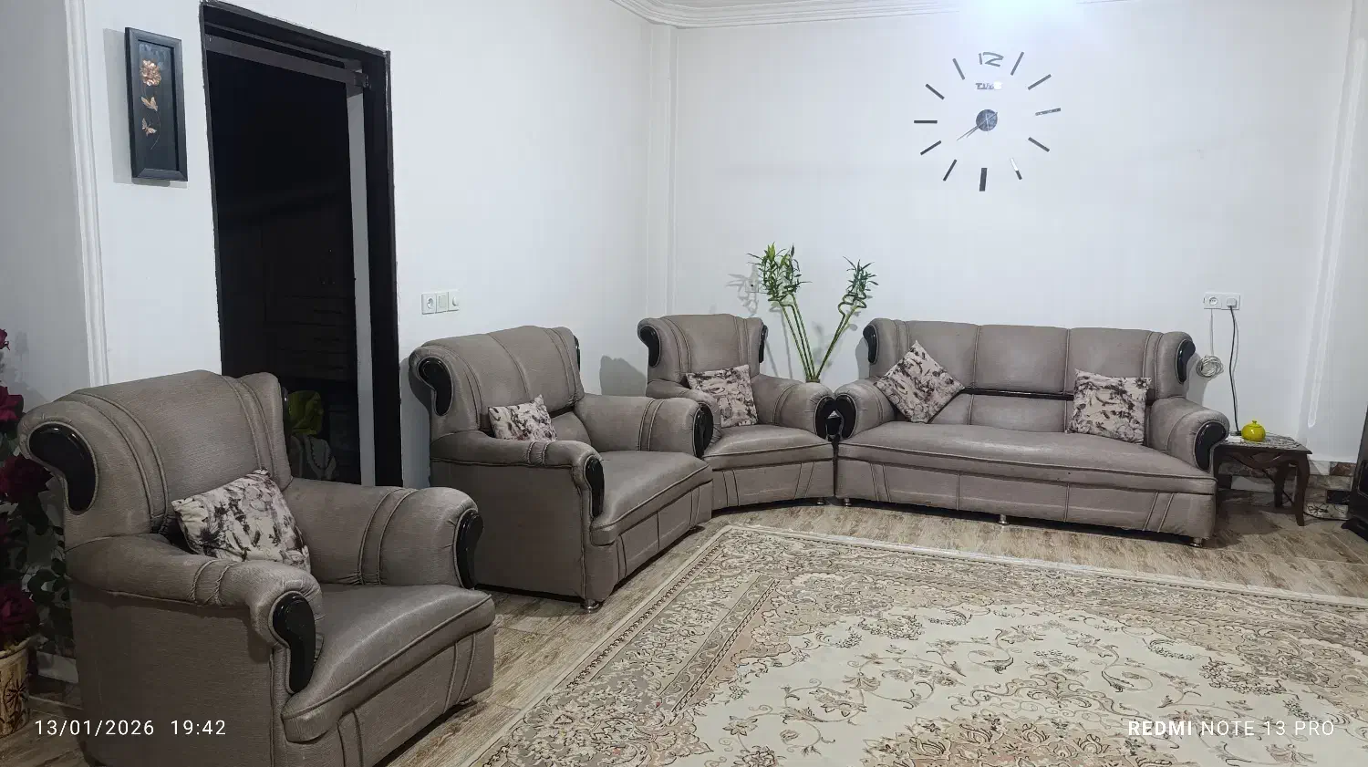 مبل ۷نفره|مبلمان خانگی و میز عسلی|گرگان, |دیوار