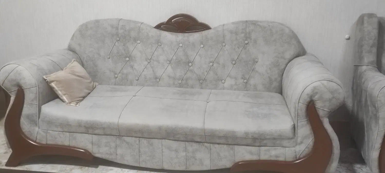 مبل 7نفره همراه میزعسلی|مبلمان خانگی و میز عسلی|ایلام, |دیوار