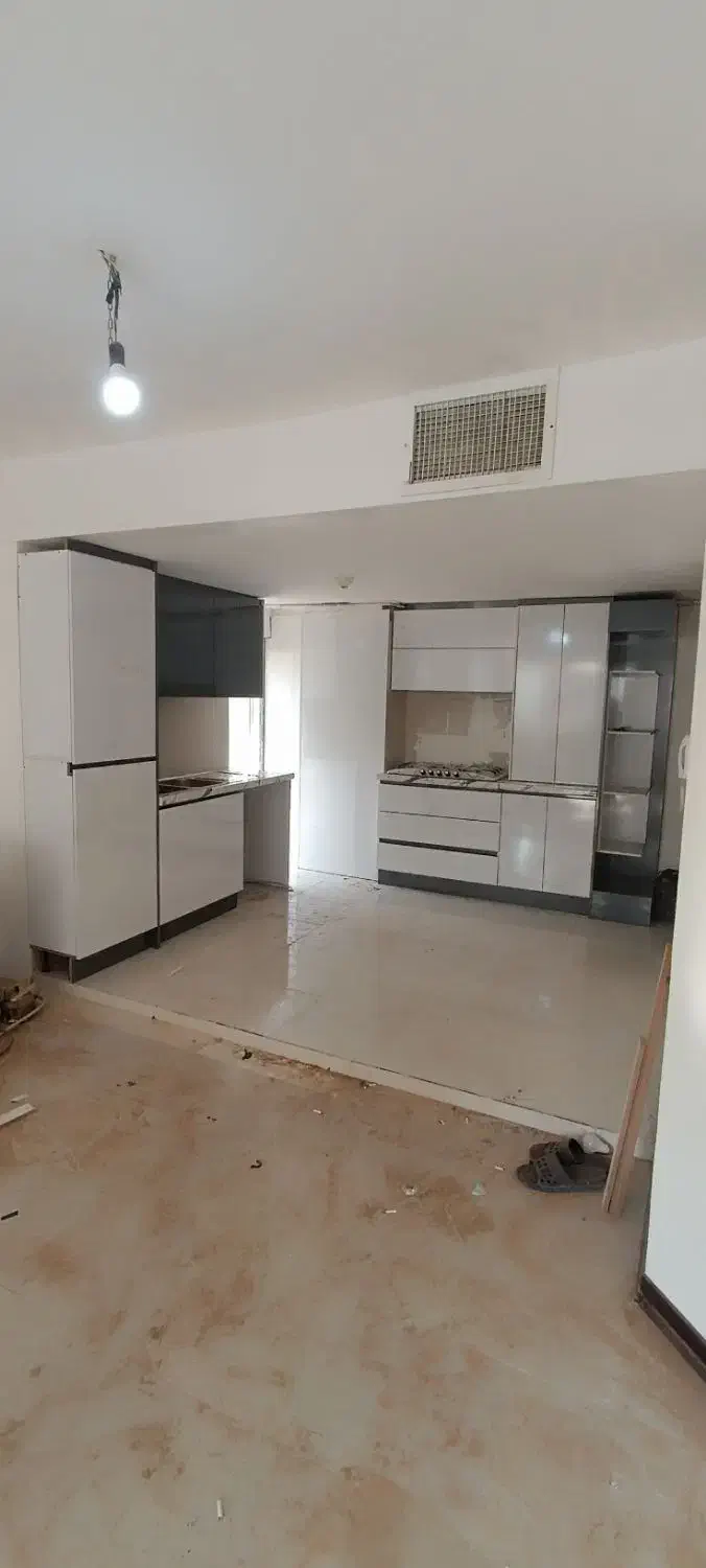 کابینت آشپز خانه طوسی سفید|مصالح و تجهیزات ساختمان|بومهن, |دیوار