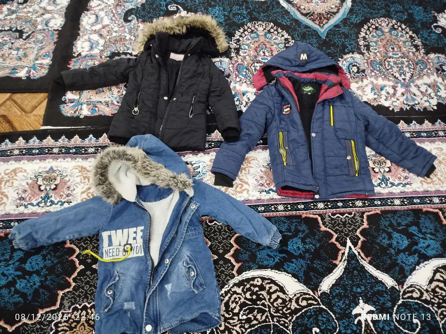 کاپشن پسرانه|لباس|پارس‌آباد, |دیوار