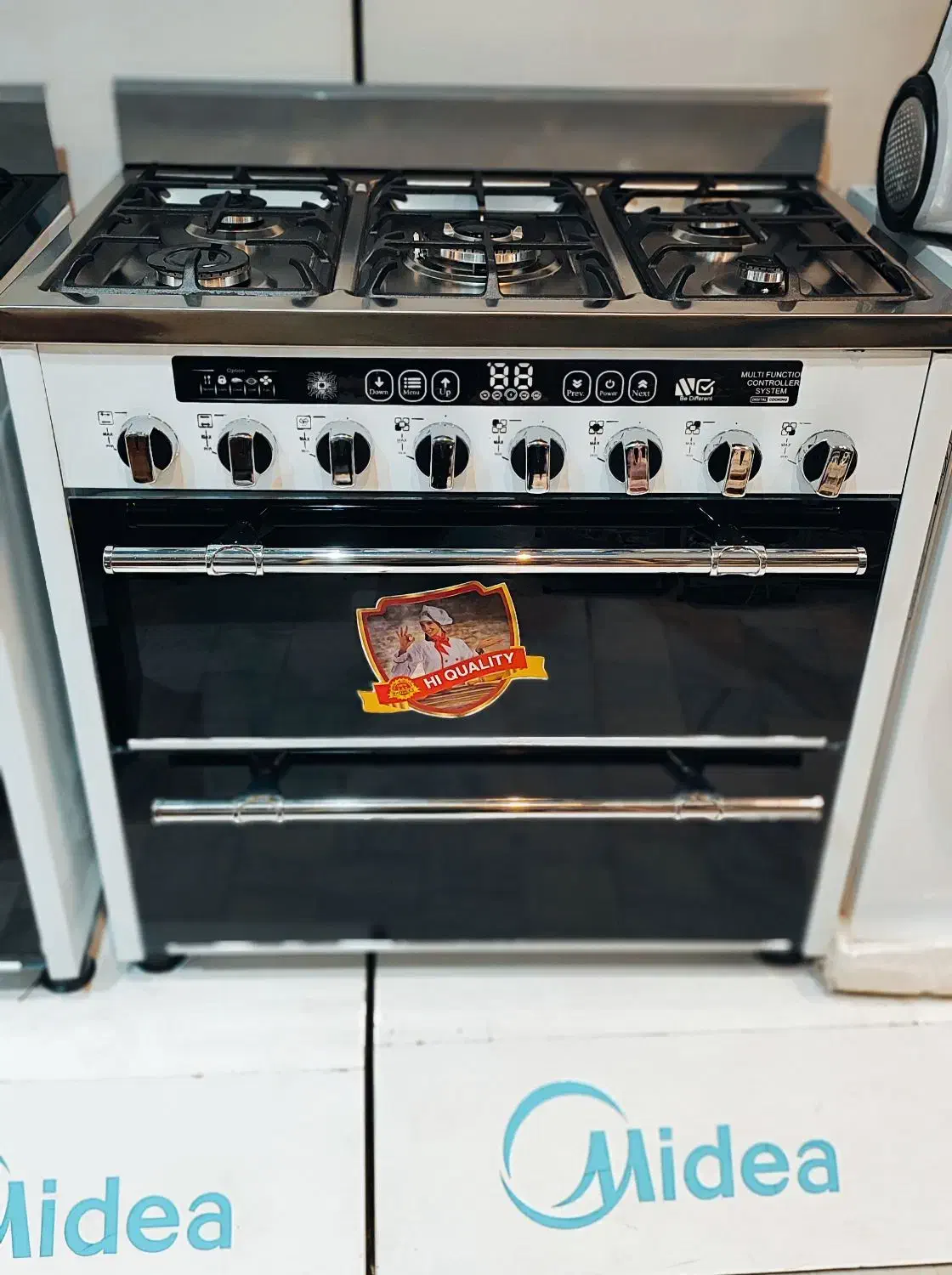 اجاق گاز  پارمیس با چک ۴ماهه|اجاق گاز و لوازم برقی پخت‌وپز|قم, علی آباد|دیوار