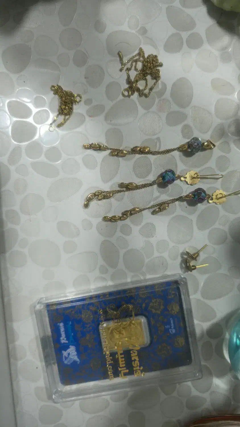 النگو دستبند زنجیر شمش|جواهرات|دهلران, |دیوار