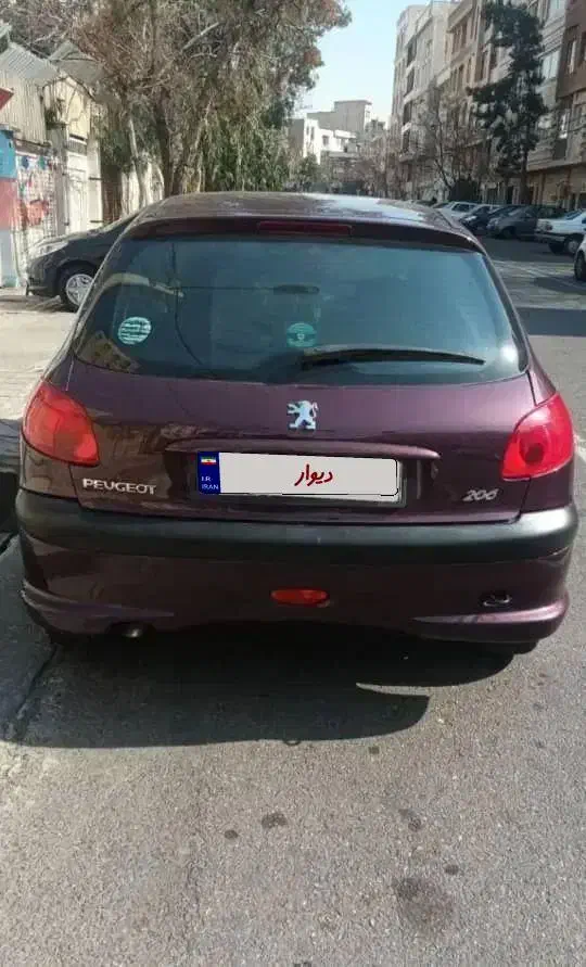 ۲۰۶ مدل ۹۸ بی رنگ|خودرو سواری و وانت|تهران, ائمه اطهار|دیوار