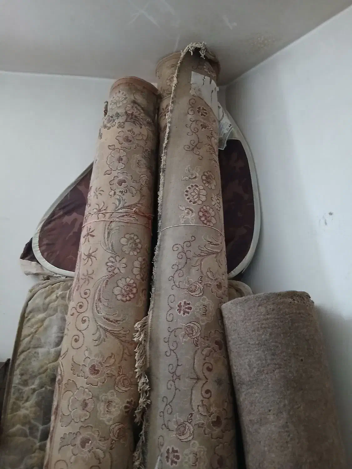 فرش با غی|فرش|آباده, |دیوار