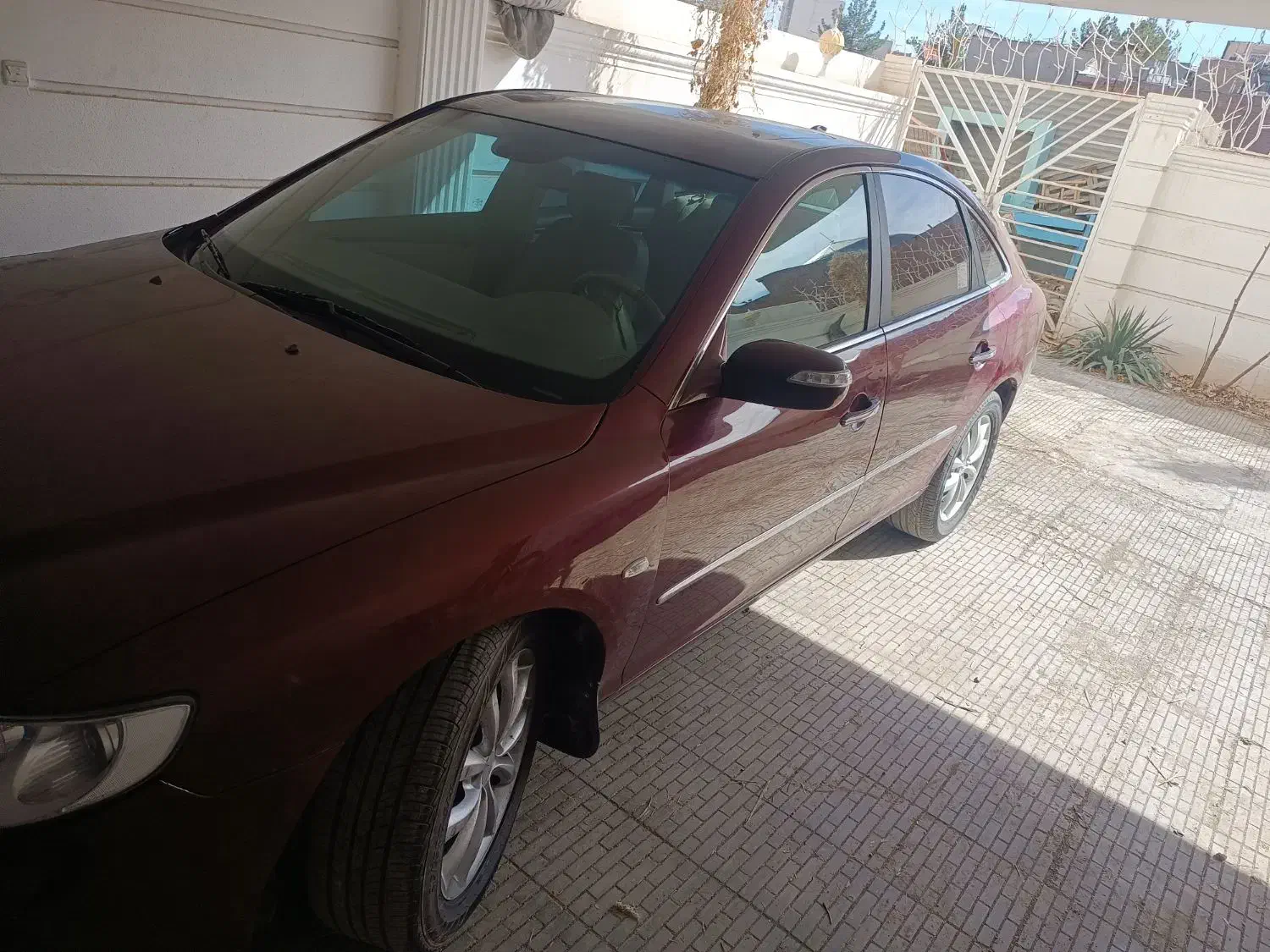 ازرا2008فول زرشکی|خودرو سواری و وانت|کرمان, |دیوار