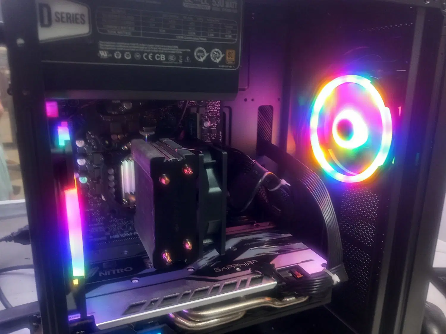 کیس rx580|رایانه رومیزی|کرج, کوی امامیه|دیوار