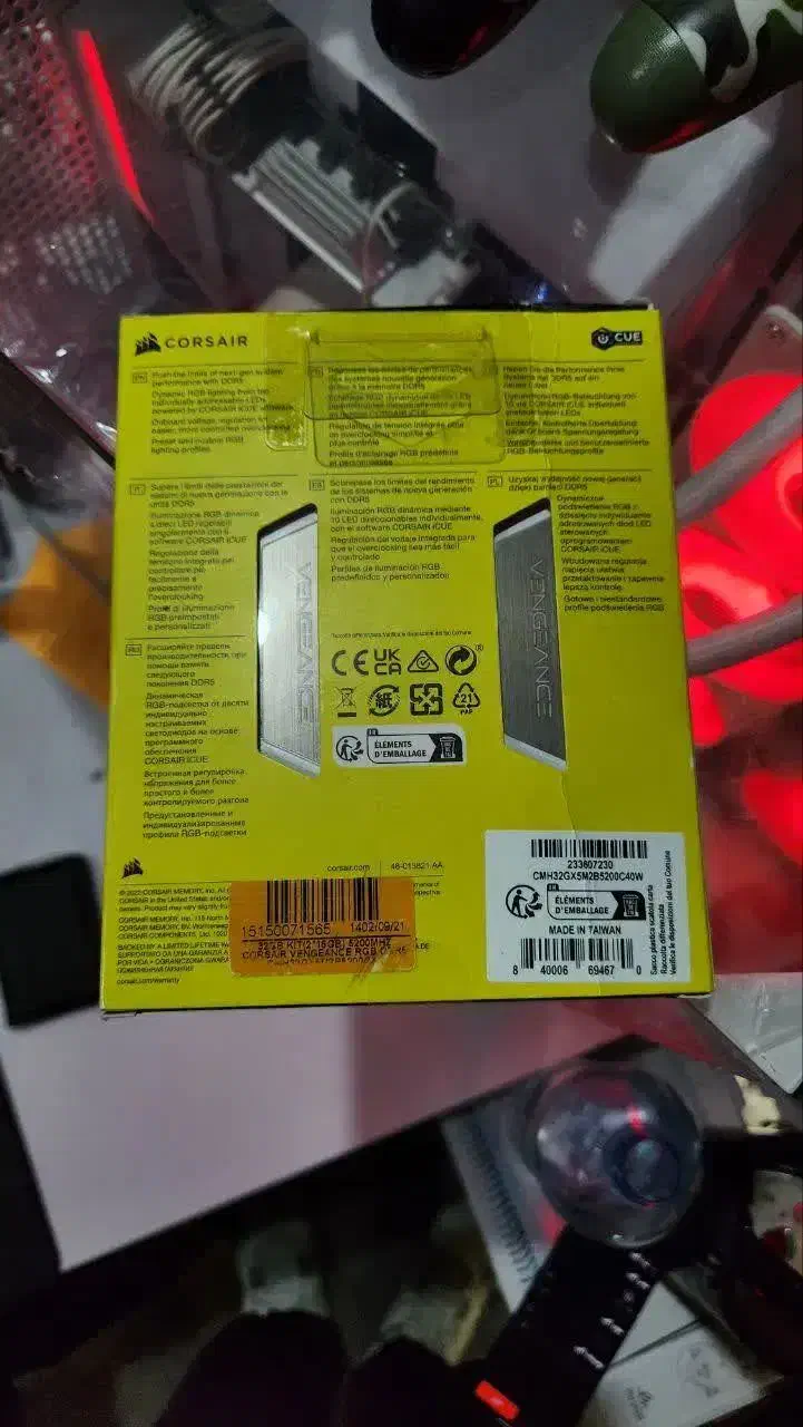 رم کورسیر RAM CORSAIR VENGEANCE 5200MHz DDR5 32GB|قطعات و لوازم جانبی رایانه|شیراز, معالی‌آباد|دیوار