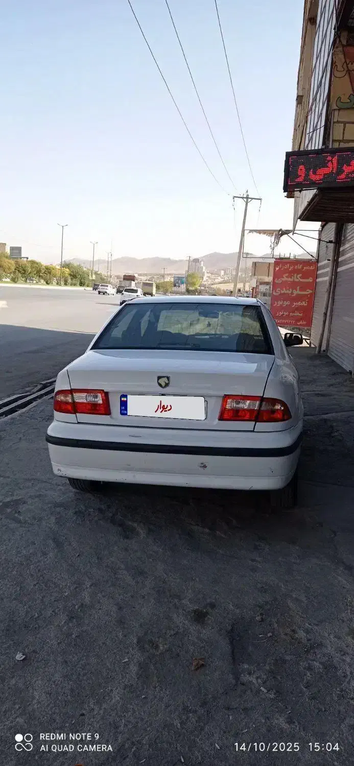 سمند درحد خشک مدل ۹۲خواب بوده ۱۴۰۲اتاق کامل تعویض|خودرو سواری و وانت|خرم‌آباد, |دیوار