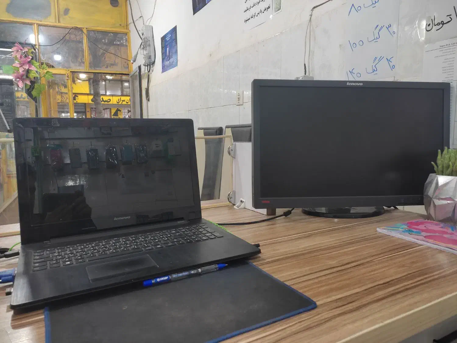 مانیتور  لنوو ۲۳ اینچ واید|قطعات و لوازم جانبی رایانه|ارومیه, |دیوار