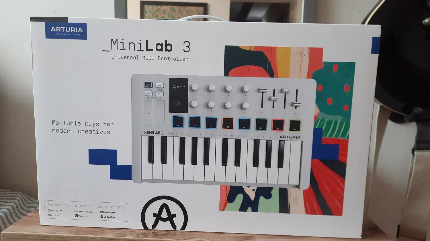 میدی کنترلر Arthuria Minilab 3|پیانو، کیبورد، آکاردئون|تهران, پونک|دیوار
