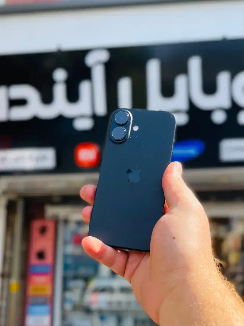 گوشی اپل Iphone 16 حافظه ۱۲۸ باتری ۱۰۰ با گارانتی|موبایل|زنجان, |دیوار