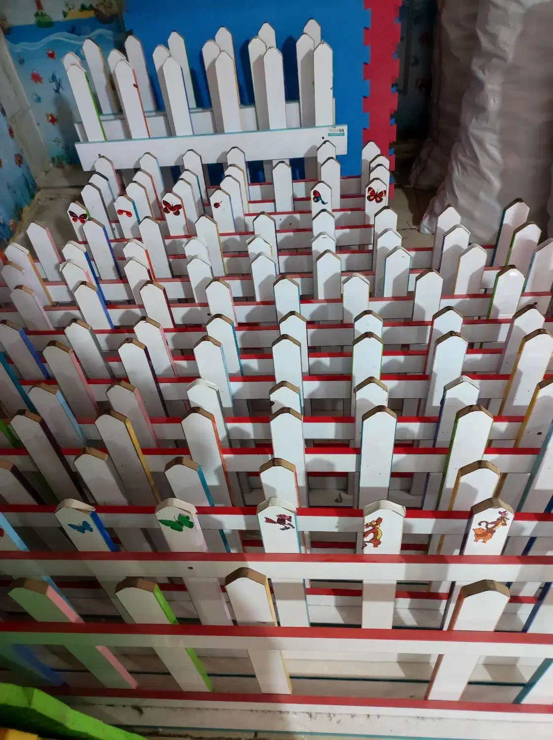 چوب mdf|کتابخانه، شلف، قفسه‌های دیواری|خرم‌آباد, |دیوار