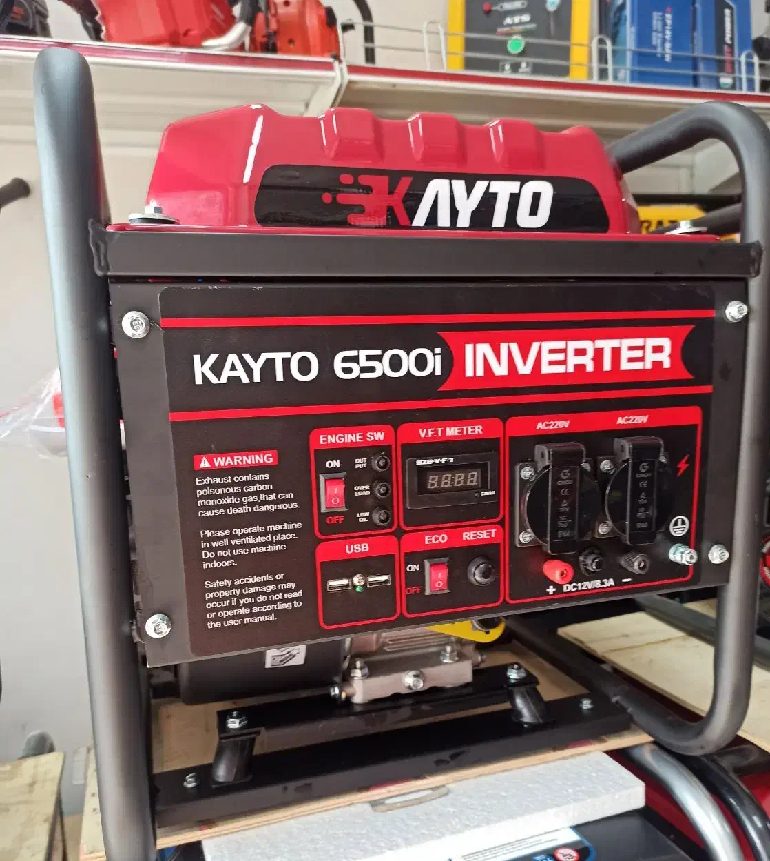 موتور برق ۵ کیلووات اینورتری کایتو Kayto|ماشین‌آلات صنعتی|اصفهان, امیرعرب|دیوار